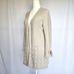 Style & Co. Light Beige Women's Cardigan Sweater, Size S